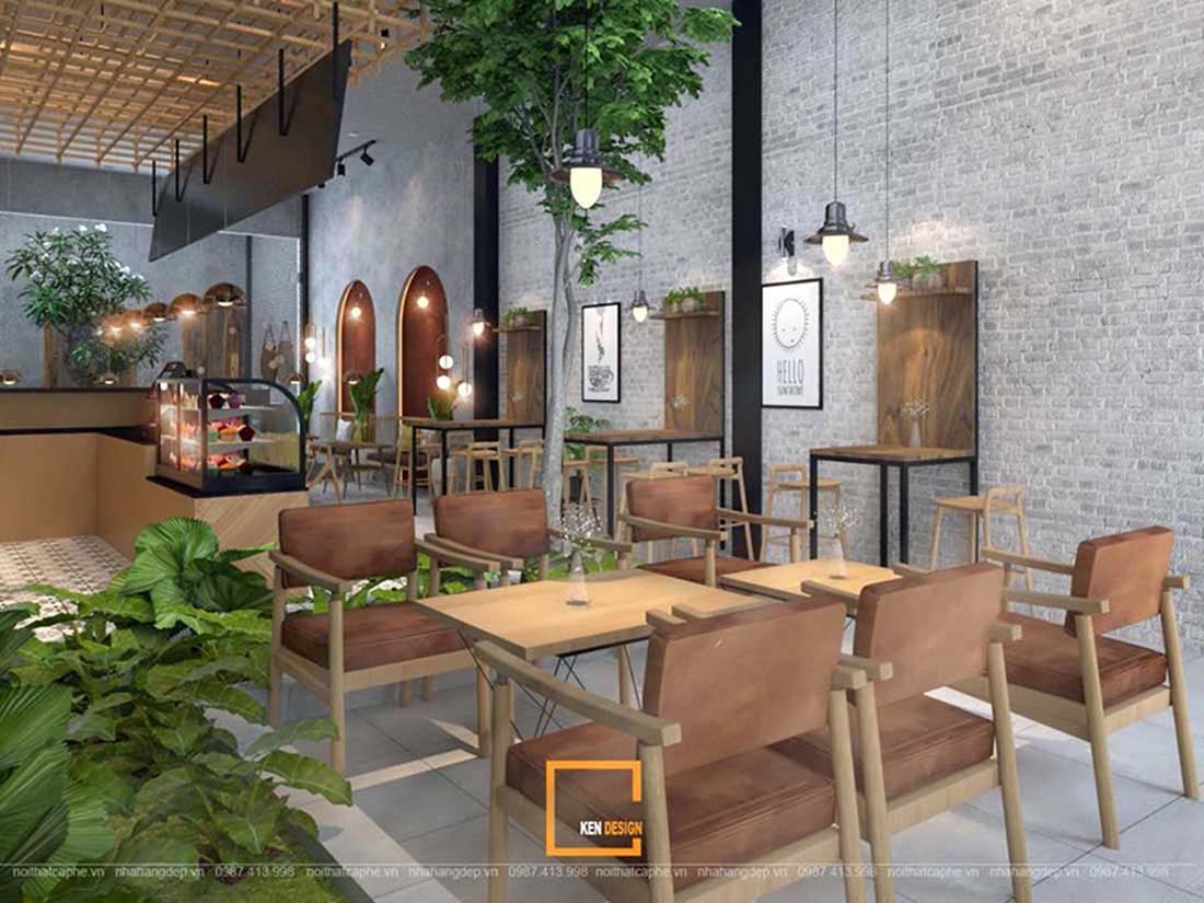 Thiết kế quán cafe nhượng quyền